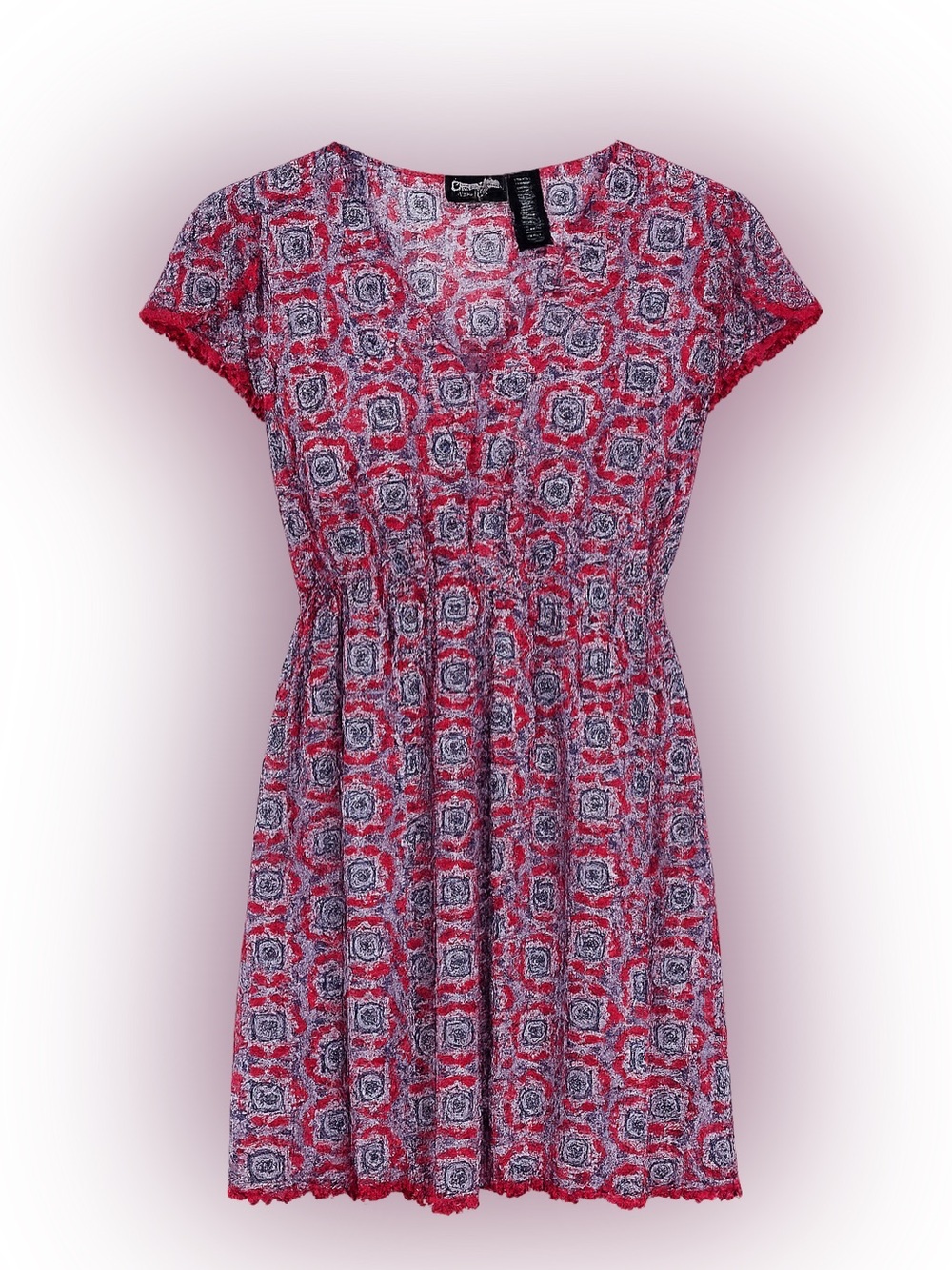 Wrangler Retro NWT red/navy mini dress, XXL